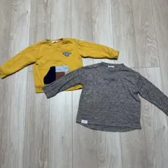 ACOBA CLOUDY.FINE LATER 長袖カットソーセット 110cm