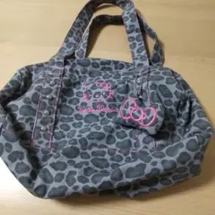 Hello Kitty ヒョウ柄トートバッグ