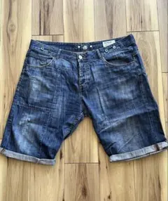 Desigual Bermuda Fit 38 ダークブルーのサムネイル