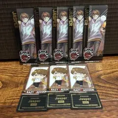 GIGO CrazyRaccoon CR 箔押しクリアしおり じゃすぱー