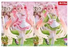 桜ミク　Coreful　フィギュア　描き下ろし　和風喫茶　タイクレ　セット