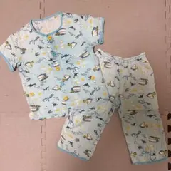 Combi mini 半袖前開ガーゼパジャマ　130