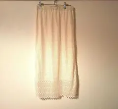 JUST COLECTION ロングスカート アイボリーのサムネイル