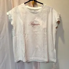 GRL 半袖ロゴ刺繍Tシャツ 白 タグ付きのサムネイル