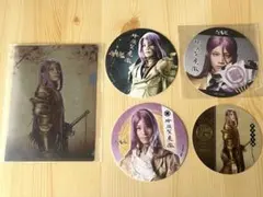 刀ミュ蜂須賀虎徹 2.5カフェ クリアファイル コースター ミュージカル刀剣乱舞