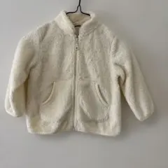 アイボリー フリースジャケット 100cm~