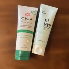 CICA洗顔フォーム & BANILA CO 洗顔料 2本セットのサムネイル