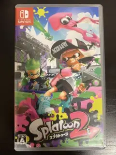 【即購入OK】スプラトゥーン2 Nintendo Switch ソフト ケース付