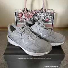 New Balance M990JS5グレー US6.5 24.5㎝　おまけ付き Buy New Balance 990v5 Made In USA Vegan 'Grey' - M990JS5 | GOAT