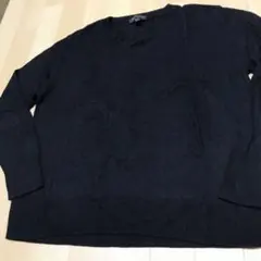 バナナリパブリック　ブラック　サイズ L 長袖　ラメ　ニット　セーター