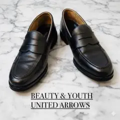 【美品】BEAUTY&YOUTH ローファー 本革 ブラック現行人気モデル 2026年最新】BEAUTY&YOUTH UNITED ARROWS メンズ ローファーの人気