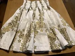 中古　フラダンス パウスカート 花柄　68丈
