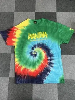 【WANIMA】 タイダイTシャツ 緑×青×赤 XL 新品未使用品