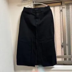 UNIQLO ブラックデニムタイトスカート67cm