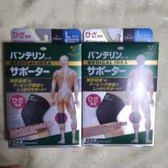 バンテリンコーワサポーター 膝専用 サイズL大きめ２枚