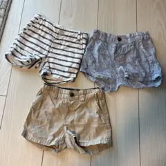 babyGap H&M ベビーショートパンツ 3点セット 70cm