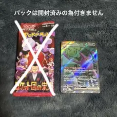 ロケット団のクロバットex SR ＋おまけ ロケット団の栄光