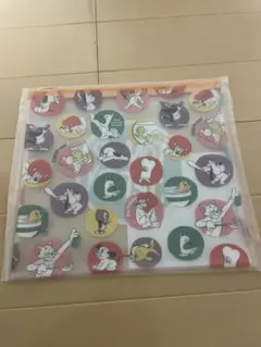 D賞:フラットポーチ　トムとジェリーハッピーくじ