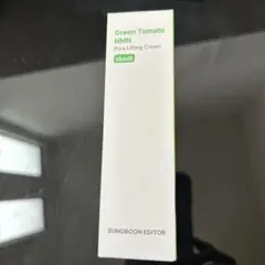 新品未開封　成分エディター グリーントマト NMN ポアリフティング クリーム