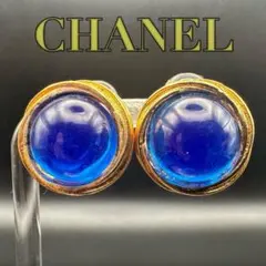 美品✨　CHANEL　シャネル　イヤリング　カラーストーン　ゴールド　2123のサムネイル