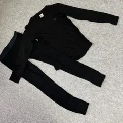 メリノウール100% キッズ 140 インナー セットアップ