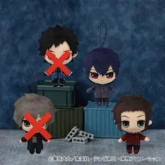 ワールドトリガー　太刀川慶・三輪秀次・嵐山准　ぬいぐるみ