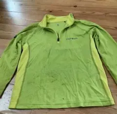 モンベルmont-bell長袖カットソー 緑色 130cm