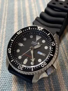 SEIKO 自動巻き ダイバーズウォッチ ブラック