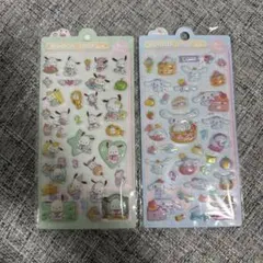 サンリオ　ボンボンドロップシール　立体シール　3枚セット　ボンボンドロップ