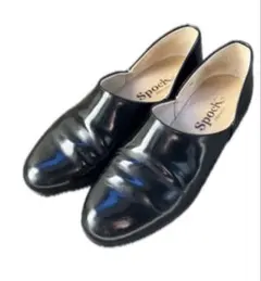 Spock 24.5cm HARUTA ブラック ローファー