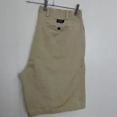 し*ち様 ノーティカ サイズ38 チノパン ハーフパンツ コットン カーキ