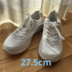 IGNIO メッシュスニーカー 27.5cm ホワイト