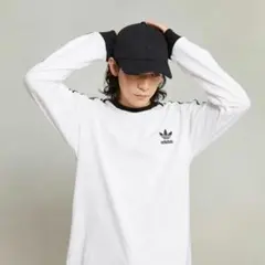 adidas アディカラークラシックススリーストライプス長袖Tシャツ