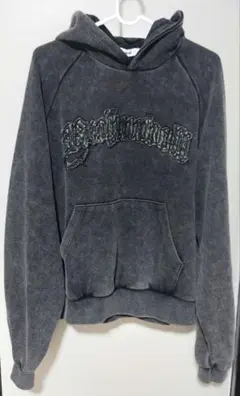 今期新作 WEGO ショートグラフィックプルパーカー