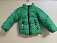 KANGOL フード付きダウンジャケット オリーブグリーン - メルカリ