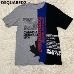 ディースクエアード　再構築　レア　ロゴ　プリント　カットソー