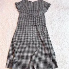 anysis　エニィシス　ギンガムチェック柄　セットアップ　ワンピース　3（L)