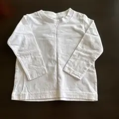 新品未使用 西松屋 Tシャツ 長袖 白 80