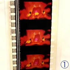 ジブリ　フィルムブックマーカー　ハウルの動く城　カルシファー 極稀少】火の粉カルシファー /ジブリ /ハウルの動く城