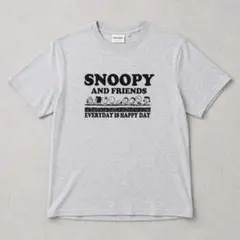 SNOOPY スヌーピー Tシャツ オーバーサイズ 両面プリント キャラクターT