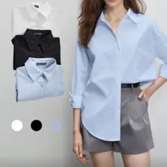 ベビーブルー 長袖シャツ　新品未使用