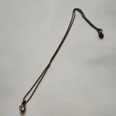 1粒ハート型クリスタルペンダント ネックレス