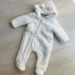 ザラ　zara カバーオール　アウター　もこもこ　くま耳　68 3〜6m
