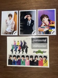 Osomatsu-san フォトカードと雑誌ページセット