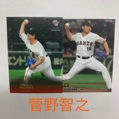 プロ野球カード　菅野智之選手　2枚セット