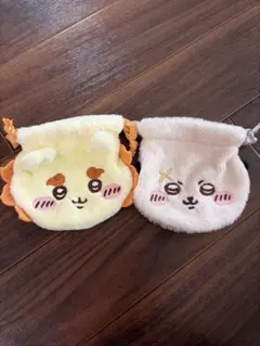 ちいかわ　おかお巾着 シーサー ラッコ