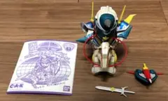 元祖SDガンダム　プラモデル　剣士Zガンダム　剣士ゼータガンダム　完成品 元祖SDガンダム NO-63 剣士ゼータガンダム