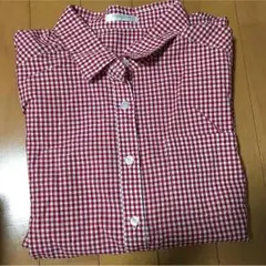 ギンガムチェックシャツ