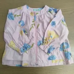 hakka kids 花柄ジャケット 100