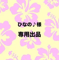 ひなの♪様　専用ページ